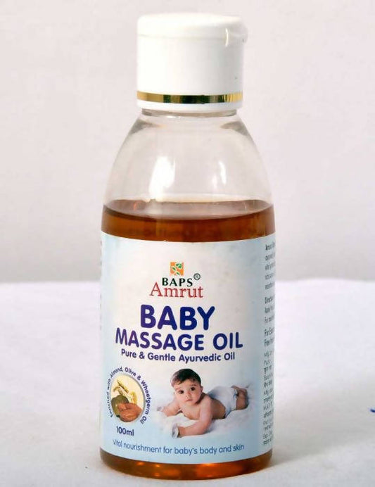 Baps Amrut Baby Massage Oil - 100 ml