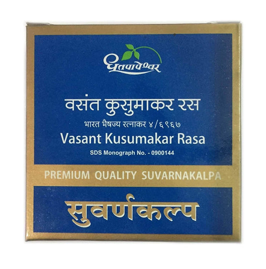 Dhootapapeshwar Vasant Kusumakar Rasa - 30 tabs