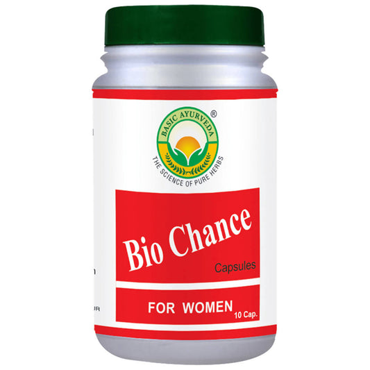 Basic Ayurveda Bio Chance Capsules For Women - 10 Capsules