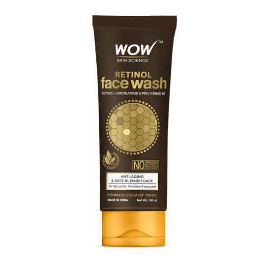 Wow Skin Science Retinol Face Wash - 100 ml