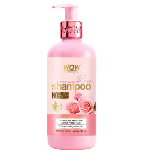 Wow Skin Science Himalayan Rose Shampoo - 300 ml