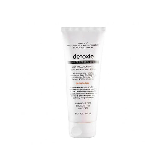 Detoxie Anti-Pollution PA+++ Sunscreen Lotion SPF 30 - 100 gms