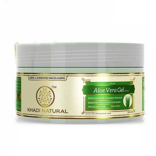 Khadi Natural Aloe Vera (Green) Facial Massage Gel - 200 gm