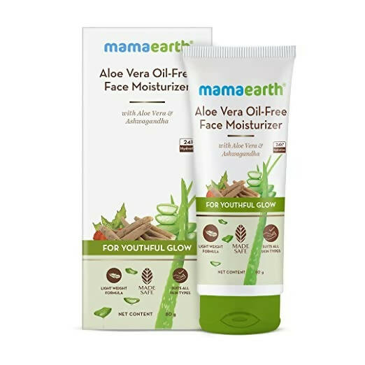 Mamaearth Aloe Vera Oil-Free Face Moisturizer - 80 gms