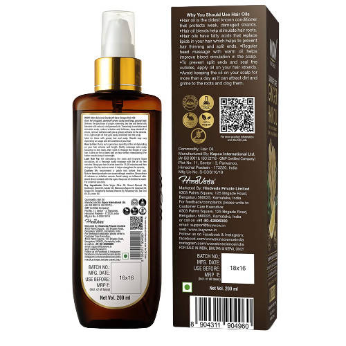 Wow Skin Science Ginger Hair Oil - 200 ml