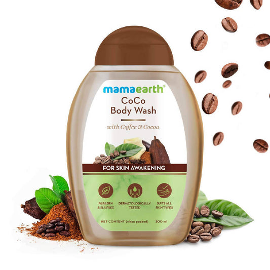 Mamaearth CoCo Body Wash With Coffee For Skin Awakening - 300 ml