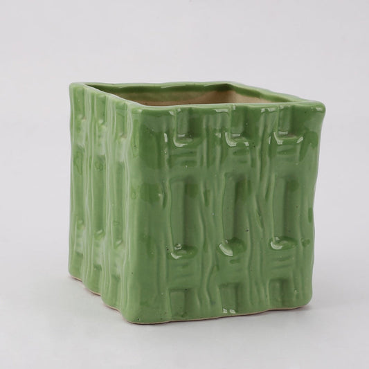 Ceramic Modern Sage Planter