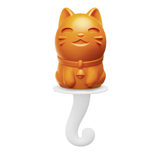 Kitty Red Mold Base Orange Ice Pop Maker