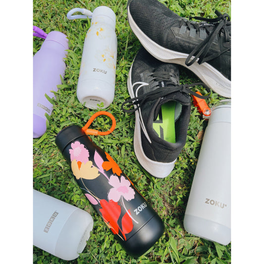 Moonlight Poppy Stainless Steel Vaccum Insulated Water Bottle | 500ml