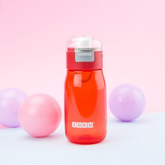 Kids Flip Gulp Bottle with Carrying Cord | 475ml | Multiple Colors