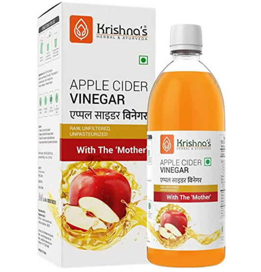 Krishna's Herbal & Ayurveda Apple Cider Vinegar With The Mother - 500 ml