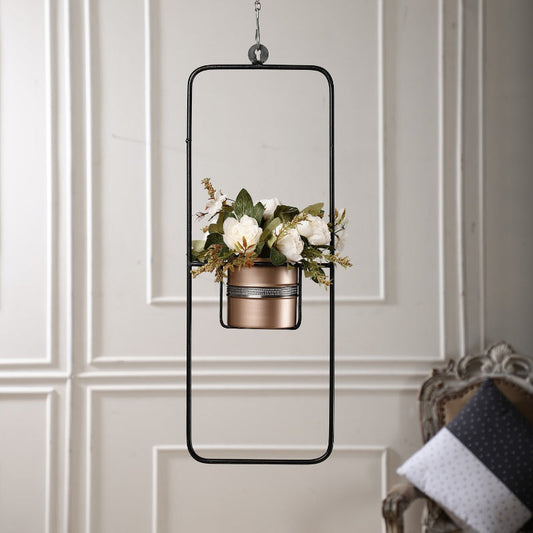 Metal Copper Hanging Planter