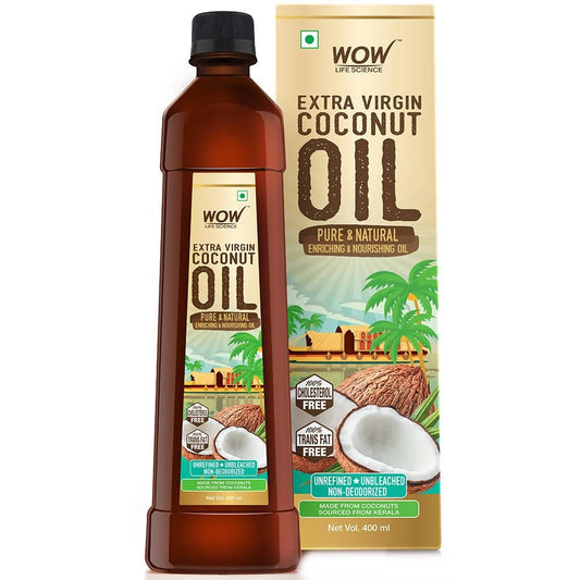 Wow Skin Science Extra Virgin Coconut Oil - 400 ml
