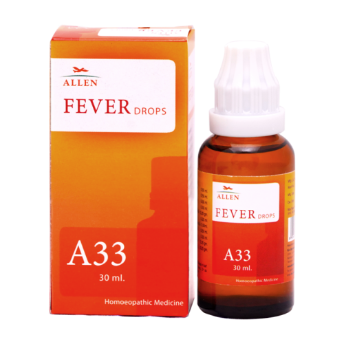 Allen Homeopathy A33 Fever Drops