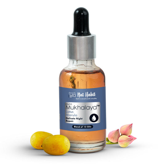 Nat Habit Pure Lotus Marula Mukhalaya - 30 ml