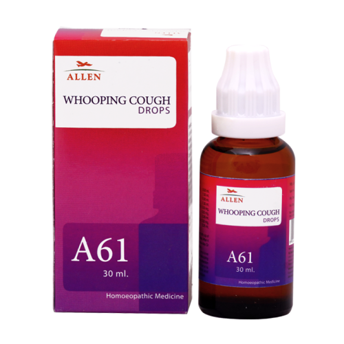 Allen Homeopathy A61 Whooping Cough Drops