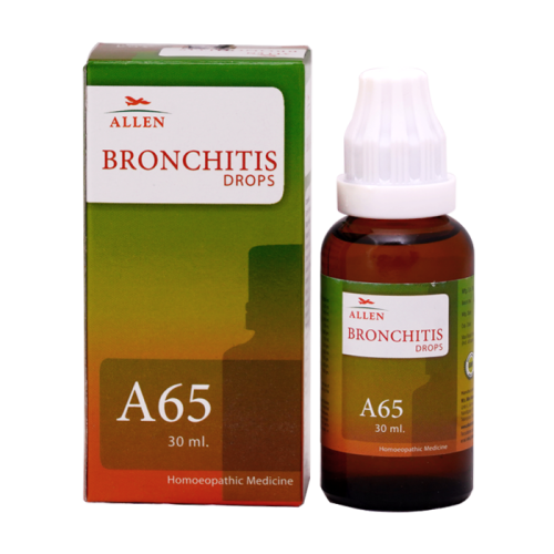 Allen Homeopathy A65 Bronchitis Drops