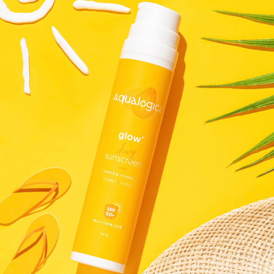 Aqualogica Glow+ Dewy Sunscreen - 80 gms