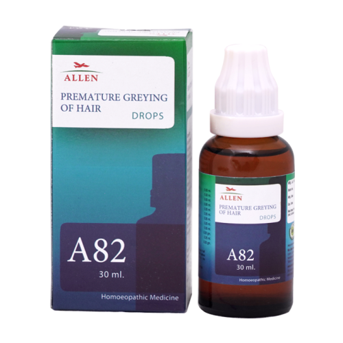 Allen Homeopathy A82 Premature Greying Of Hair Drops