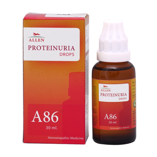 Allen Homeopathy A86 Proteinuria Drops