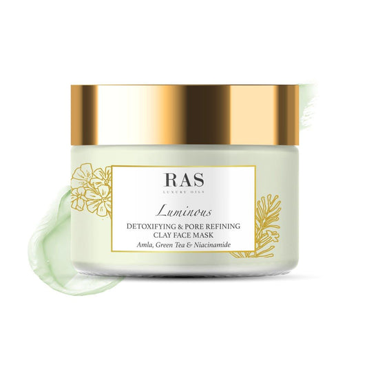 Ras Luxury Oils Luminous Detoxifying & Pore Refining Clay Face Mask