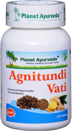 Planet Ayurveda Agnitundi Vati - 120 tabs