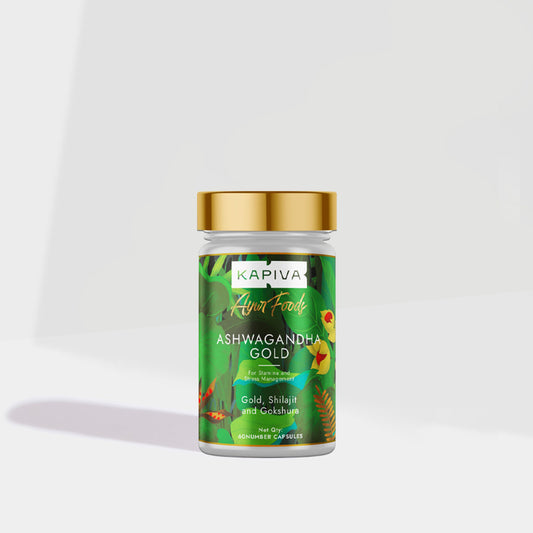 Kapiva Ayurveda Ashwagandha Gold - 60 Capsules