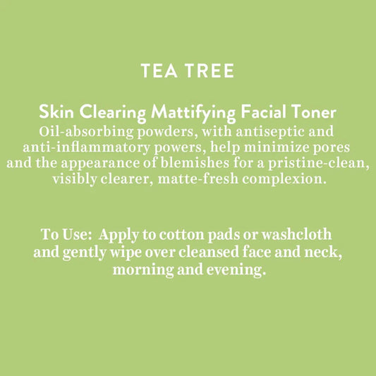 Biotique Advanced Organics Tea Tree Skin Clearing Mattifying Facial Toner - 120 ml
