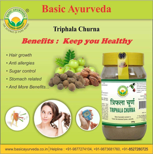 Basic Ayurveda Triphala Churna - 200 gms
