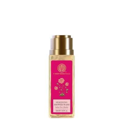 Forest Essentials Travel Size Silkening Shower Wash Indian Rose Absolute