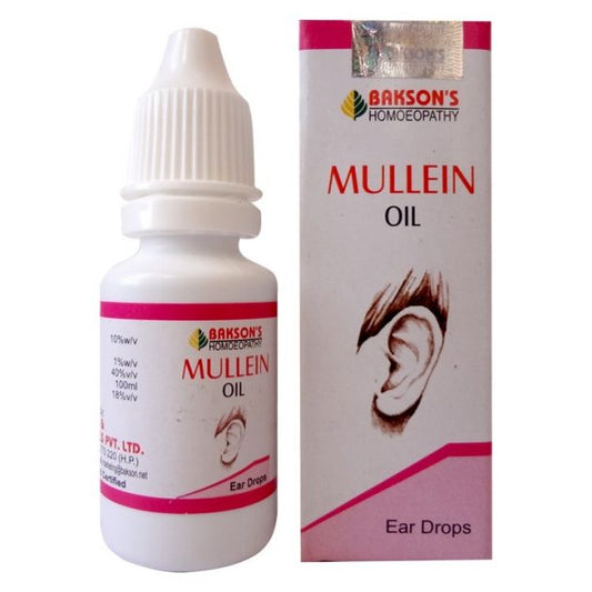 Bakson's Homeopathy Mullein Oil (Ear Drops)