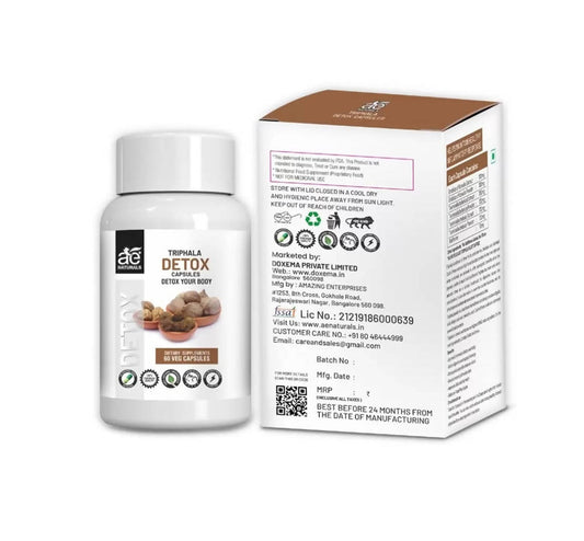 Ae Naturals Thripala Detox Capsules