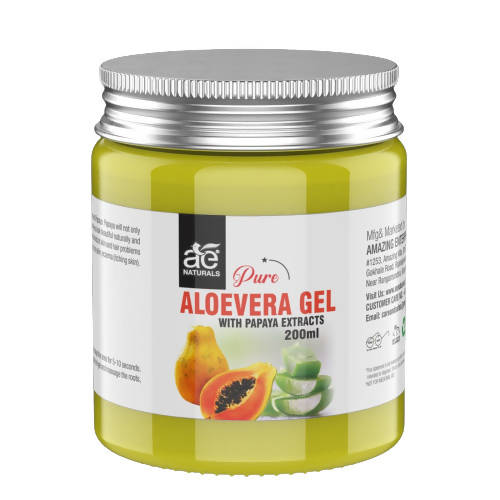 Ae Naturals Pure Aloevera Gel With Papaya Extracts