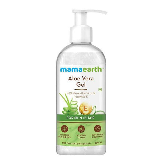 Mamaearth Aloe Vera Gel For Skin & Hair - 300 ml