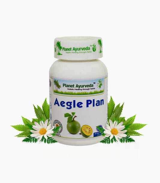 Planet Ayurveda Aegle Plan Capsules - 60 tabs