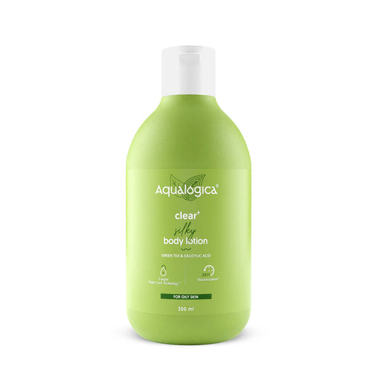 Aqualogica Clear+ Silky Body Lotion - 300 ml