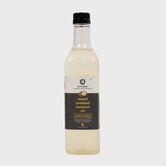 Anveshan Wood Cold Pressed Coconut Oil