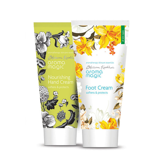 Blossom Kochhar Aroma Magic Nourishing Hand Cream and Foot Cream Combo - 100 gms