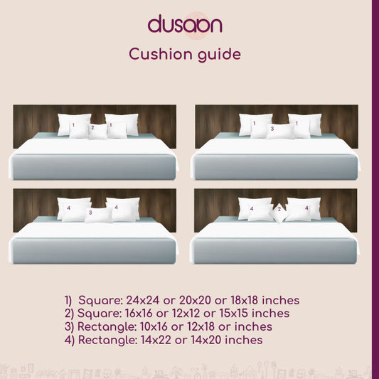 Juni Quilted Cotton Cushion Cover