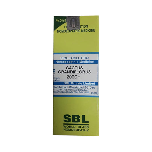 SBL Homeopathy Cactus Grandiflorus Dilution