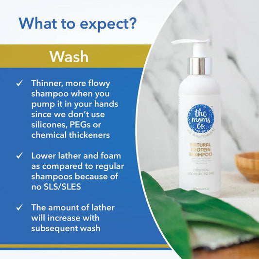The Moms Co Natural Protein Hair Care Bundle