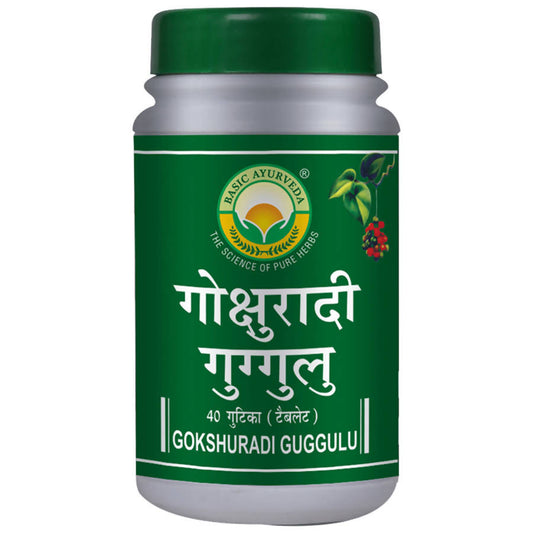 Basic Ayurveda Gokshuradi Guggulu - 40 Tablets