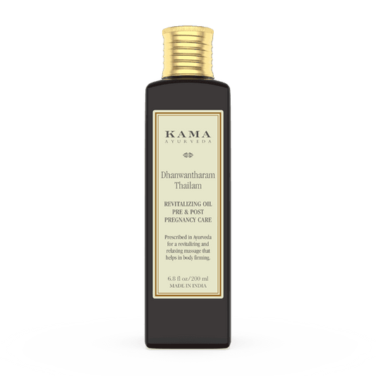 Kama Ayurveda Dhanwantaram Thailam Pre-post Natal Treatment Oil - 200 ml