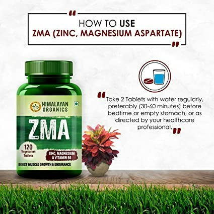 Himalayan Organics ZMA Vegetarian Capsules