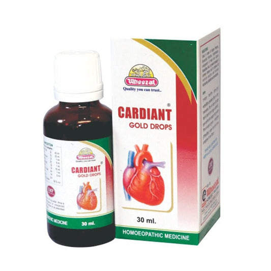 Wheezal Homeopathy Cardiant Gold Drops