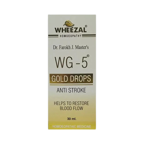 Wheezal Homeopathy WG-5 Gold Drops