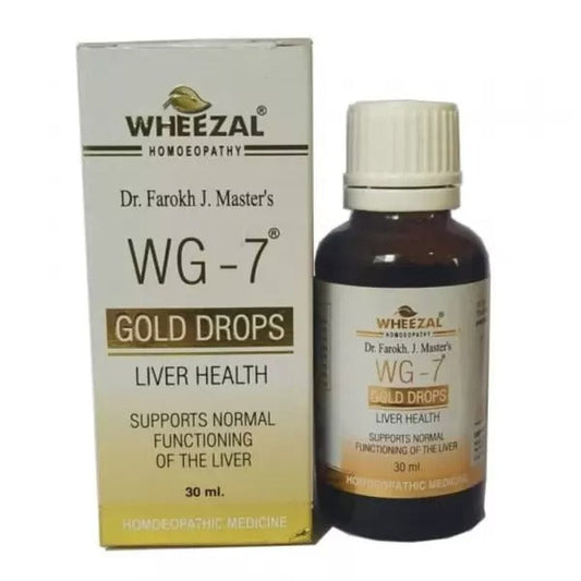 Wheezal Homeopathy WG-7 Gold Drops