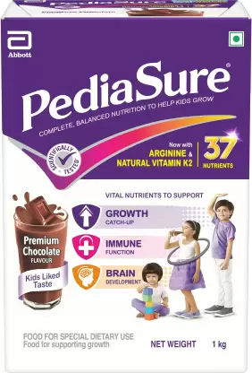 Pediasure Health and Nutrition Drink Powder for Kids Growth (Premium Chocolate)