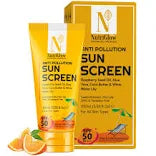 NutriGlow Advanced Organics Anti Pollution Sun Screen SPF 50 PA+++ - 100 ml