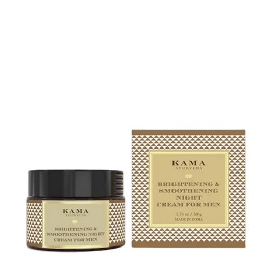 Kama Ayurveda Skin Brightening Night Cream For Men - 50 gms